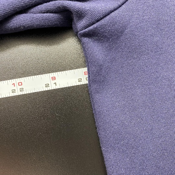 ModCloth Shirt Womens Large Blue 3/4 Bell Sleeve Bow Back BlouseTop Boho - Picture 7 of 11